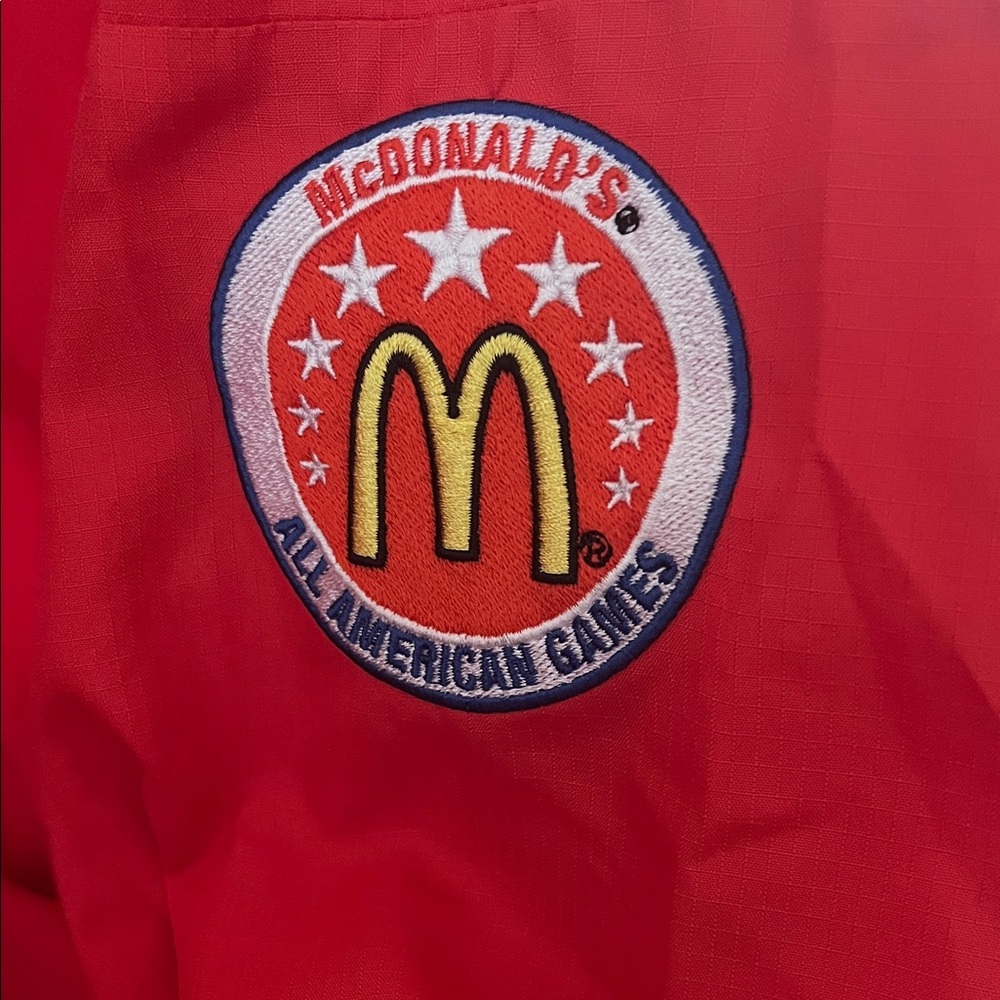 Adidas Red Windbreaker Jacket - image 2